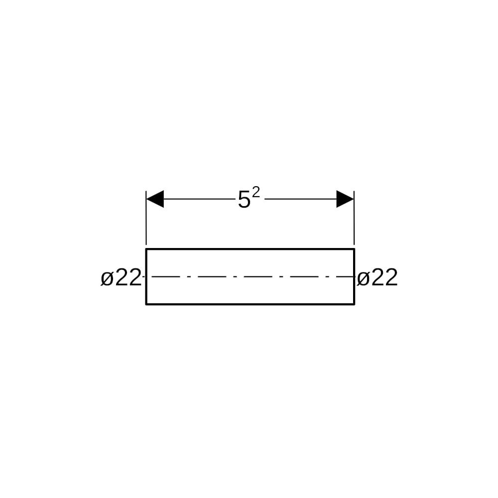 Geberit Mapress C-Stahl Rohrnippel außen verzinkt Außendurchmesser 22mm... GEBERIT-22052 4024723220527 (Abb. 6)