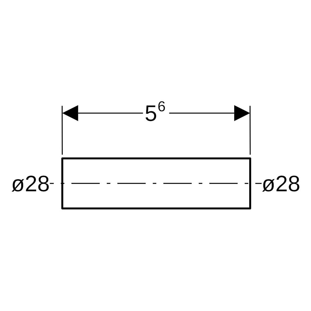 Geberit Mapress C-Stahl Rohrnippel außen verzinkt Außendurchmesser 28mm... GEBERIT-22053 4024723220534 (Abb. 9)