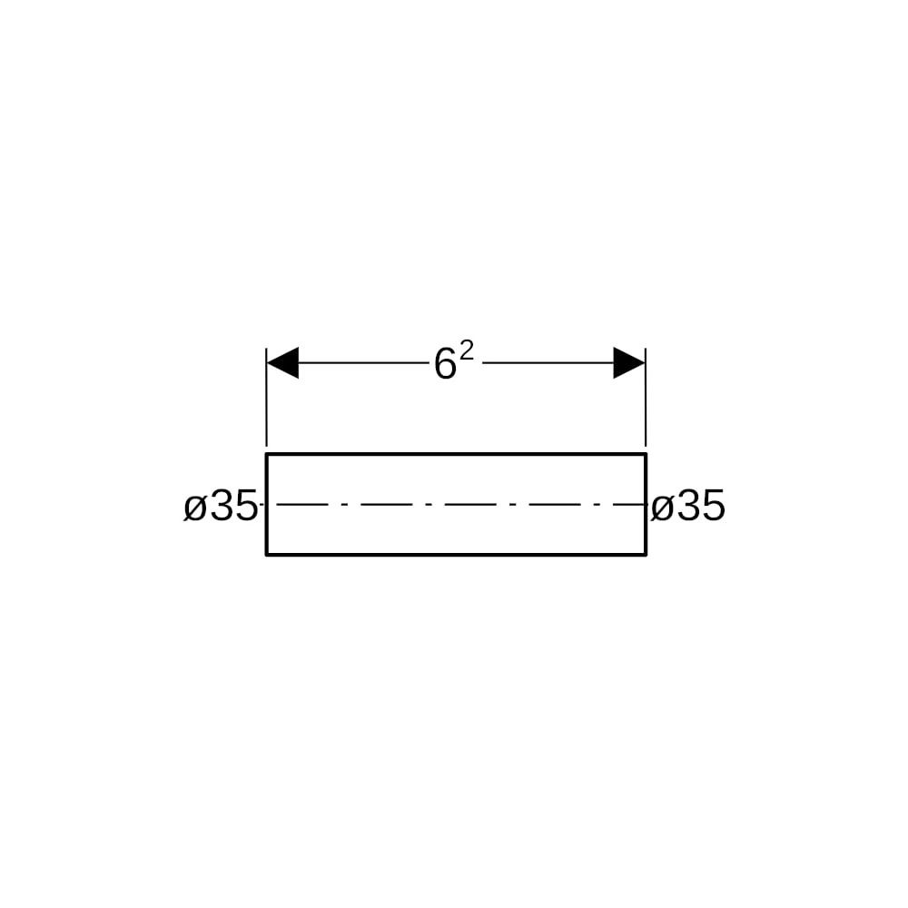 Geberit Mapress C-Stahl Rohrnippel außen verzinkt Außendurchmesser 35mm... GEBERIT-22054 4024723220541 (Abb. 6)