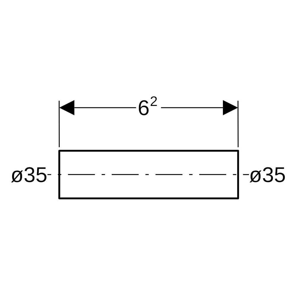Geberit Mapress C-Stahl Rohrnippel außen verzinkt Außendurchmesser 35mm... GEBERIT-22054 4024723220541 (Abb. 9)