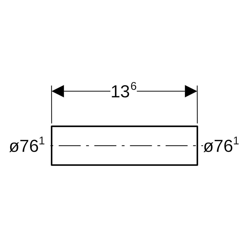 Geberit Mapress C-Stahl Rohrnippel außen verzinkt Außendurchmesser 76,1mm... GEBERIT-22057 4024723220572 (Abb. 9)