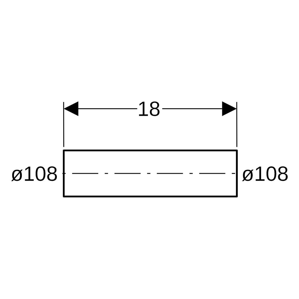 Geberit Mapress C-Stahl Rohrnippel außen verzinkt Außendurchmesser 108mm... GEBERIT-22059 4024723220596 (Abb. 9)