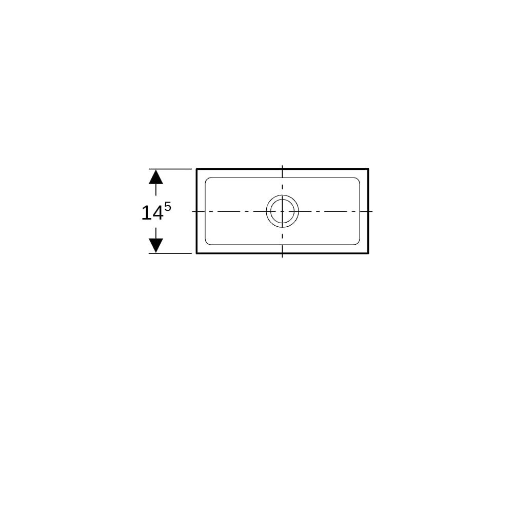 Geberit Trichter rechteckig Außendurchmesser 50mm, Kieselgrau... GEBERIT-352389081 4025416057925 (Abb. 6)