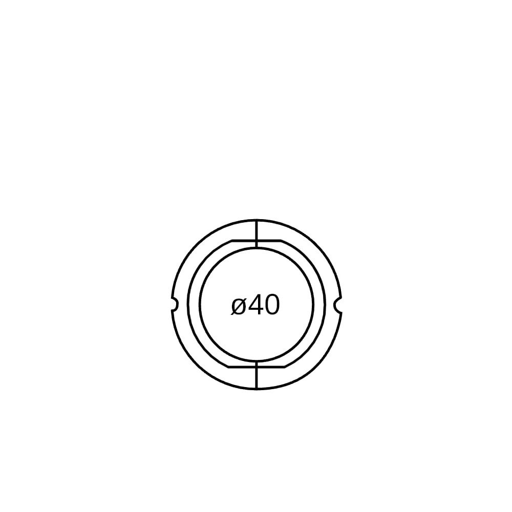 Geberit Rohrschelleneinlegeschale Innendurchmesser 40mm... GEBERIT-605702001 4025416044178 (Abb. 6)