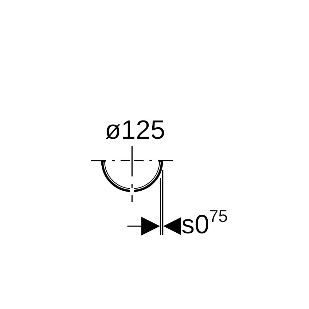 Geberit Tragschale verzinkt, lackiert DN 125... GEBERIT-368850001 4025416143062 (Abb. 7)