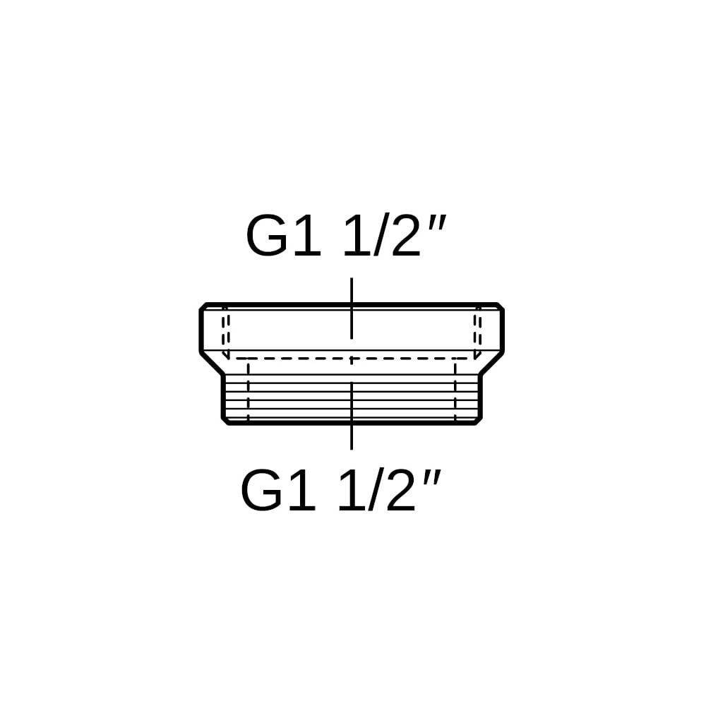 Geberit Verlängerungsstück, Alpinweiß... GEBERIT-894100111 4025416051299 (Abb. 5)