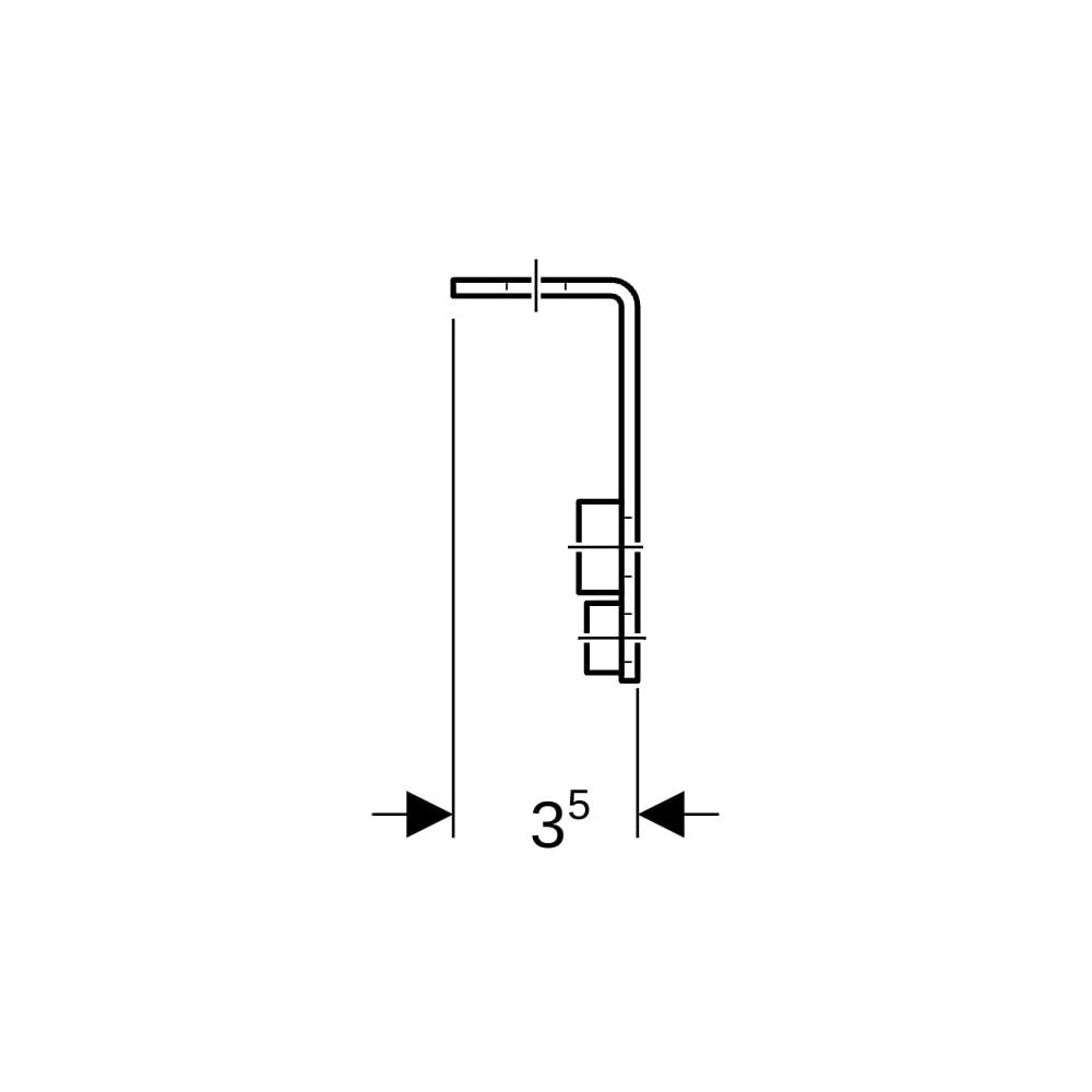 Geberit GIS Rohrhalter, 461098001... GEBERIT-461098001 4025416501169 (Abb. 7)