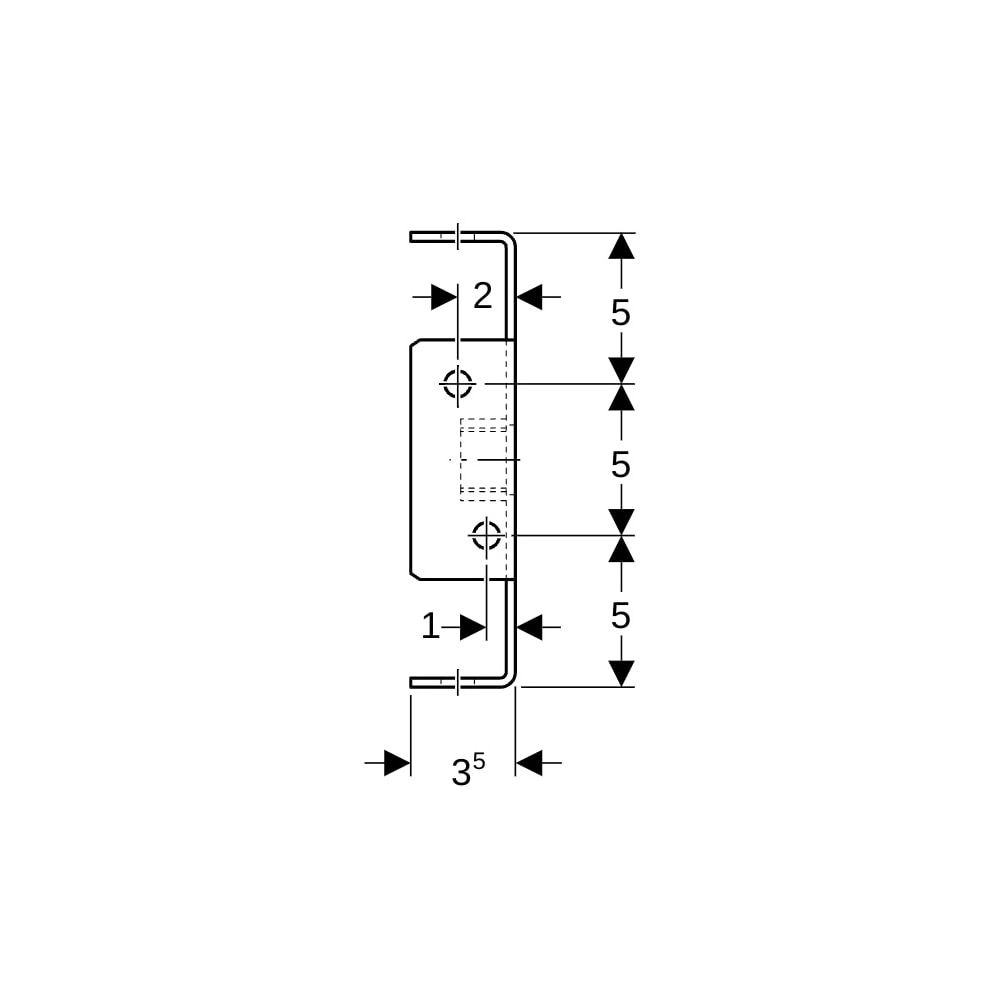 Geberit GIS Rohrhalter für Fixpunkt... GEBERIT-461099001 4025416501176 (Abb. 7)