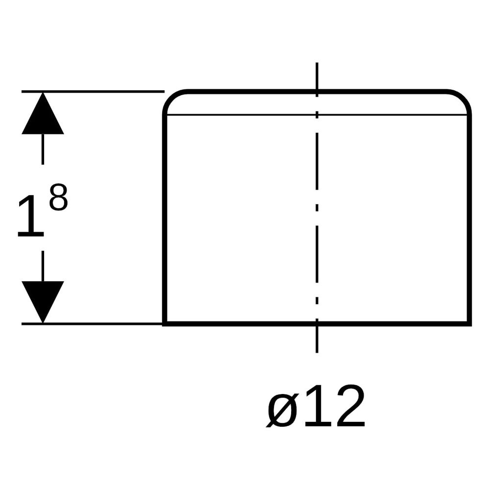 Geberit Mapress Schutzkappe für Rohrende, Außendurchmesser 12mm, Transparent... GEBERIT-16101 4025410735546 (Abb. 6)