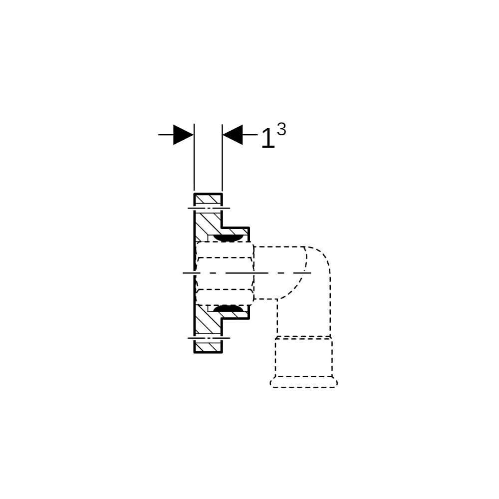 Geberit Befestigung für Geberit Mapress Übergangswinkel 90 Grad... GEBERIT-90282 4024723902829 (Abb. 7)