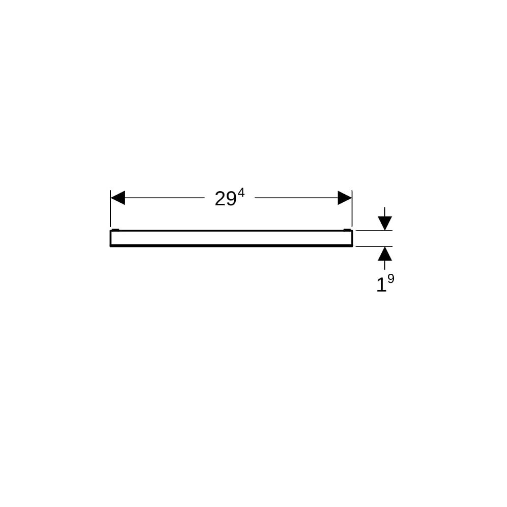 Geberit Fertigbauset für Wandablauf, befliesbar, rahmenlos... GEBERIT-154338001 4025416289128 (Abb. 5)