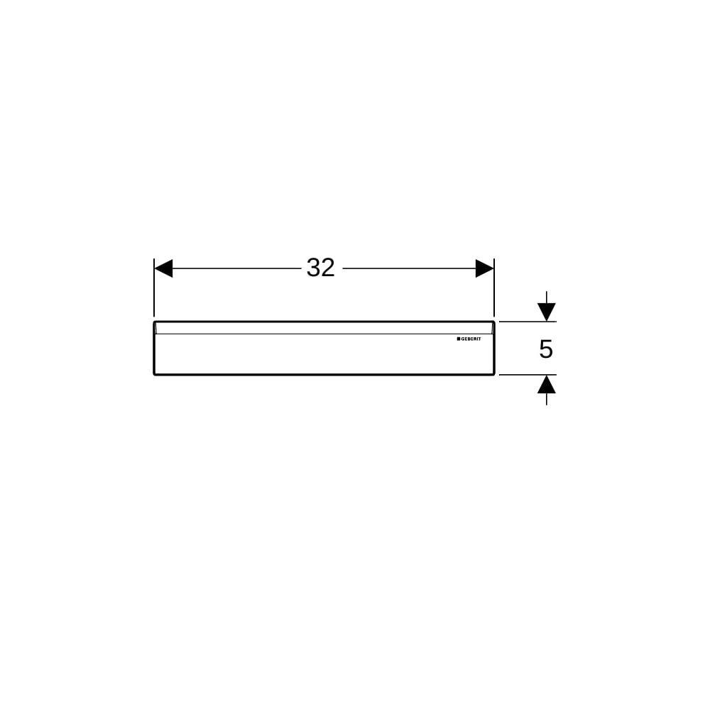 Geberit Fertigbauset für Geberit Wandablauf Kunststoff, Mattschwarz... GEBERIT-154335141 4025410050755 (Abb. 4)
