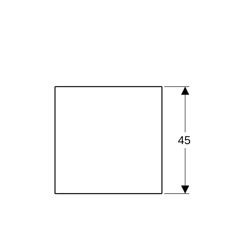 Geberit Xeno2 Glasablage 45x0,8x45cm... GEBERIT-500523001 4025416608523 (Abb. 7)