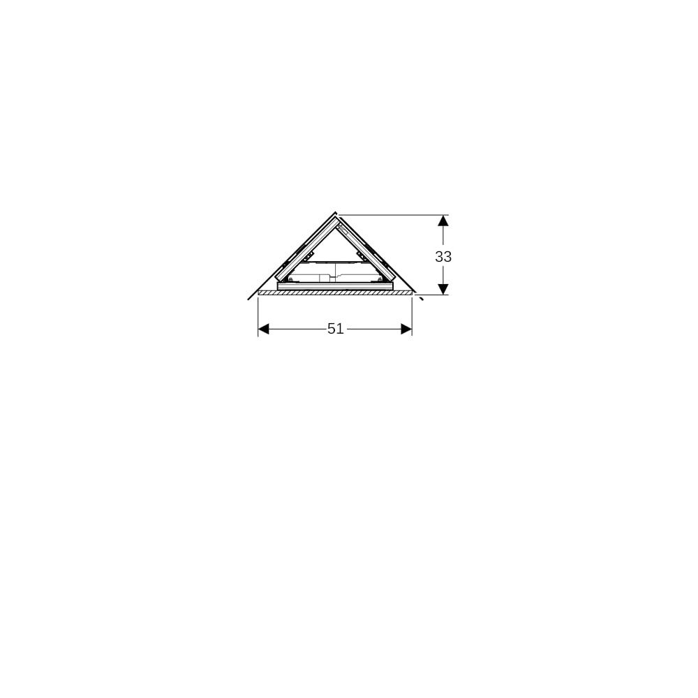 Geberit GIS Element für Wand-WC 114cm, Sigma Unterputzspülkasten 12cm, Ecklösung... GEBERIT-461303005 4025416746515 (Abb. 8)