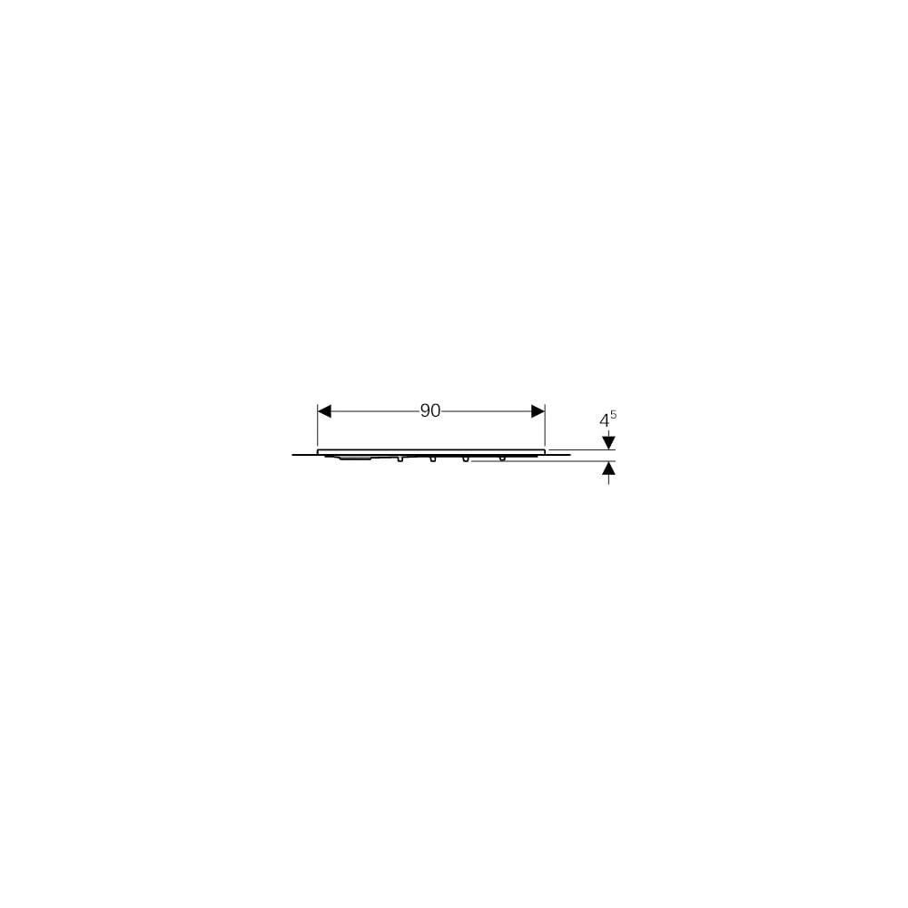 Geberit Setaplano Duschfläche quadratisch 90x90cm... GEBERIT-154270111 4025416545743 (Abb. 8)