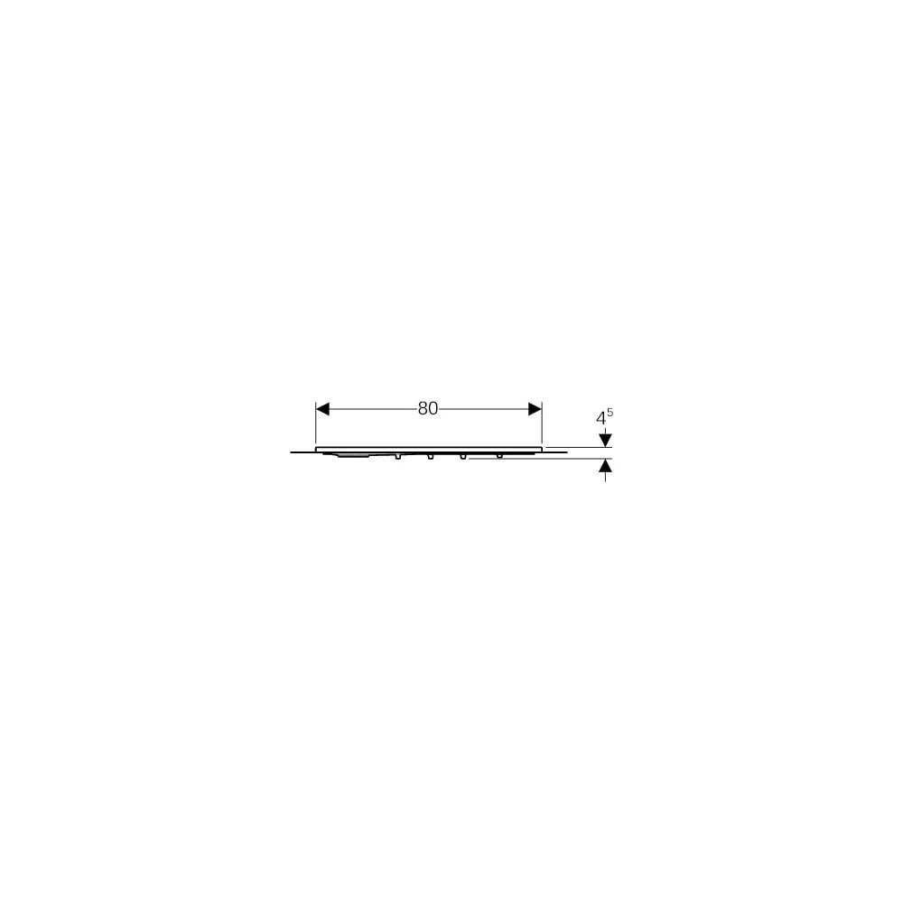 Geberit Setaplano Duschfläche quadratisch 80x80cm... GEBERIT-154260111 4025416694144 (Abb. 8)