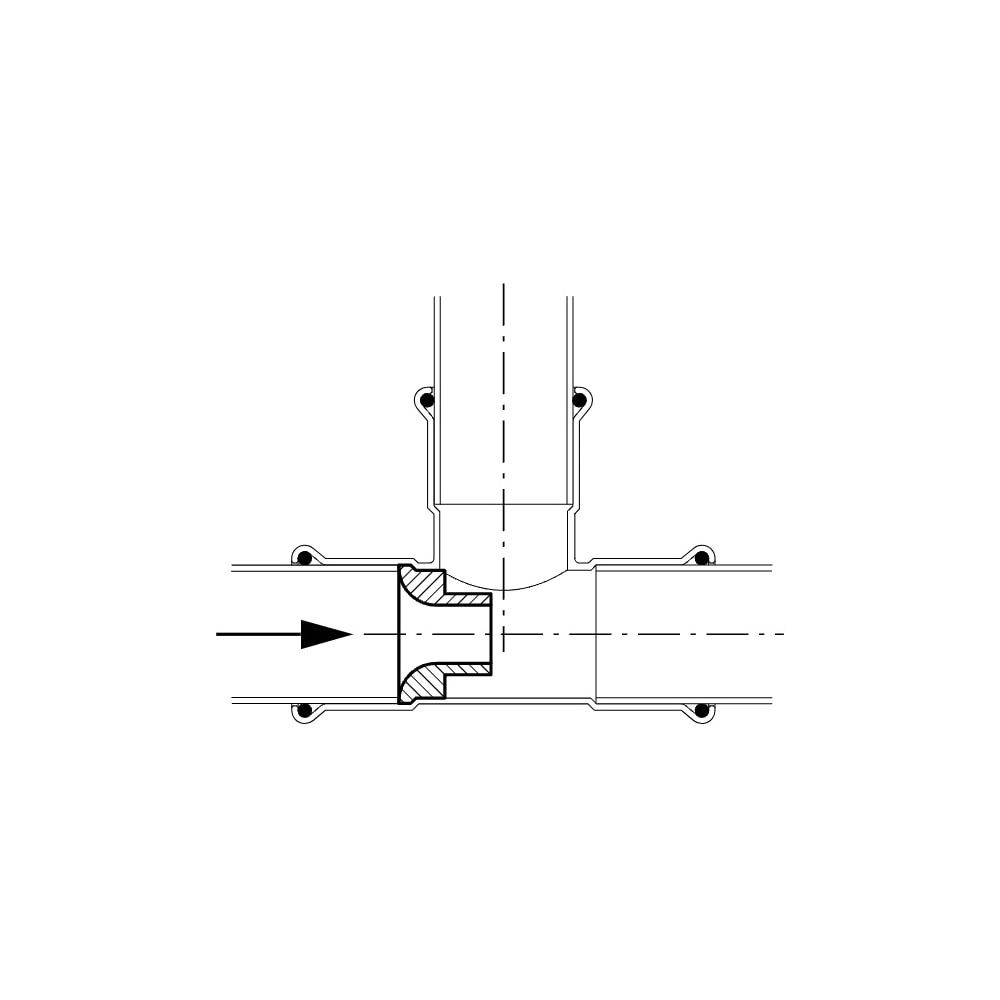 Geberit Mapress C-Stahl Saugdüse für Einrohrheizung Außendurchmesser 18mm... GEBERIT-90253 4024723902539 (Abb. 6)