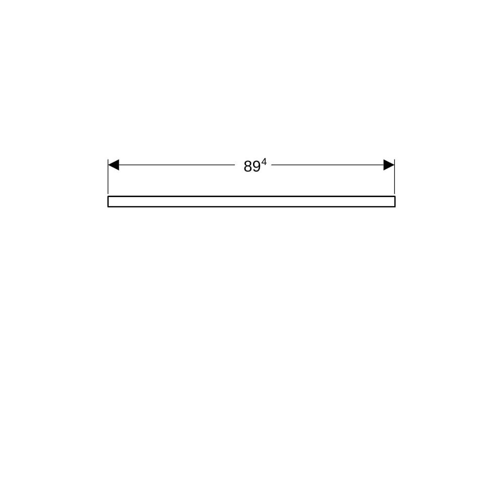 Geberit ONE Waschtischplatte Ausschnitt mittig, für Aufsatzwaschtisch Schalenform, 9... GEBERIT-505273006 4025410936387 (Abb. 8)