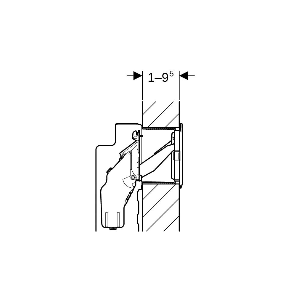 Geberit DuoFresh Einschub für Reinigungswürfel, für Sigma Unterputzspülkasten 12cm... GEBERIT-115610001 4025416080701 (Abb. 5)