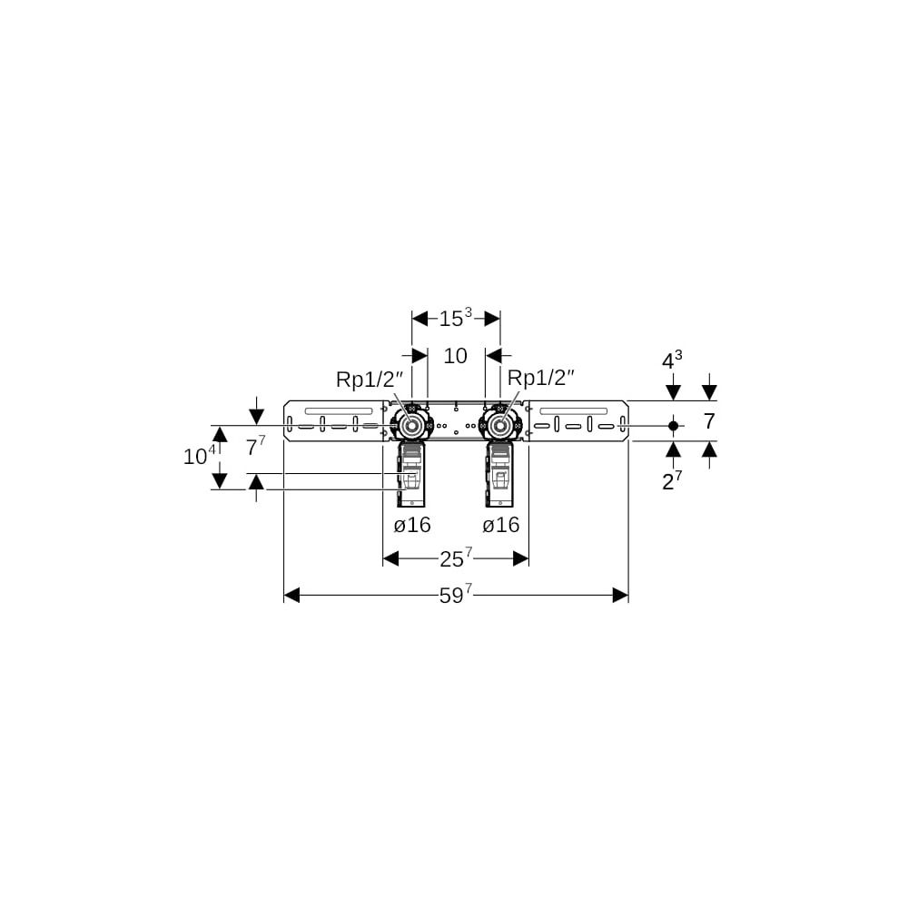 Geberit PushFit Anschlussdose 90 Grad mit Schnellkupplung, vormontiert, Außendurchme... GEBERIT-650790003 4025410947772 (Abb. 6)