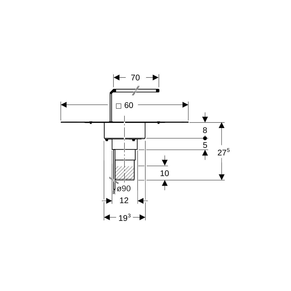 Geberit Pluvia Dachdurchführung mit Brandschutz, Heizband 230V/11,2W... GEBERIT-359363001 4025410946768 (Abb. 5)
