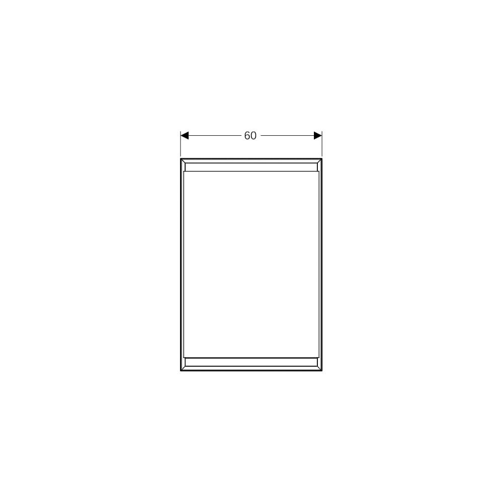 Geberit ONE Spiegelschrank mit ComfortLight, 1 Tür links, UP-Montage, H 90cm B 60cm,... GEBERIT-505800007 4025410077196 (Abb. 5)