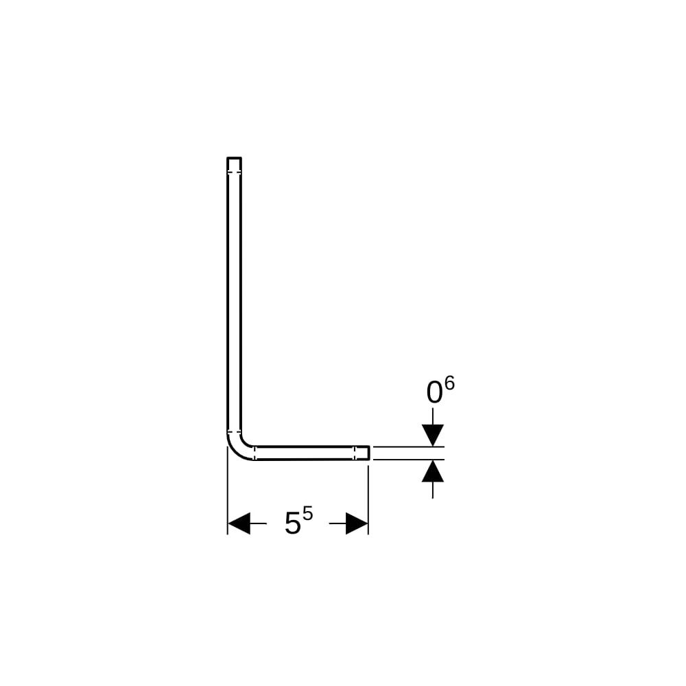 Geberit GIS Montagewinkel 12cmx5,5cm... GEBERIT-461140001 4025416160687 (Abb. 7)