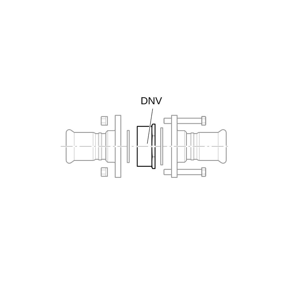 Geberit Mapress Rückschlagventilgehäuse mit Rückschlagventil 1,4401, DN 50... GEBERIT-99943 4024723999430 (Abb. 5)