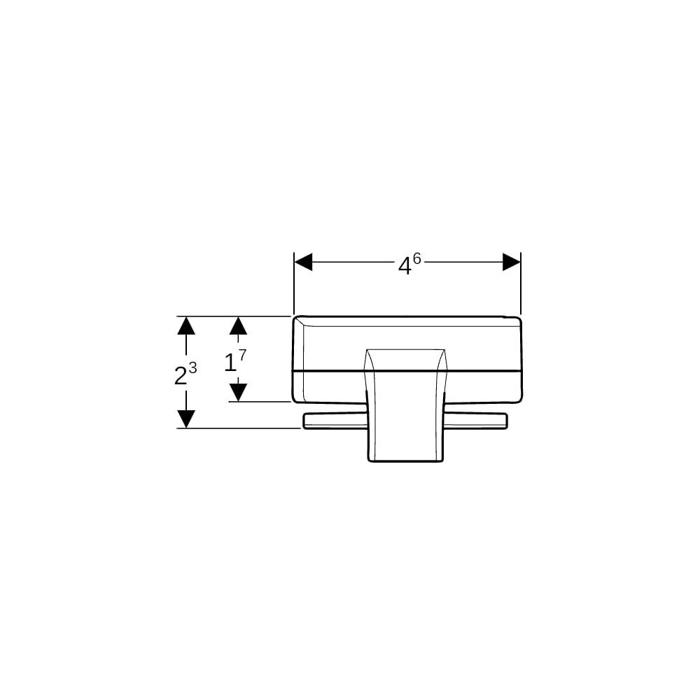 Geberit Temperatursensor für GEBUS, 616260001... GEBERIT-616260001 4025410603272 (Abb. 4)