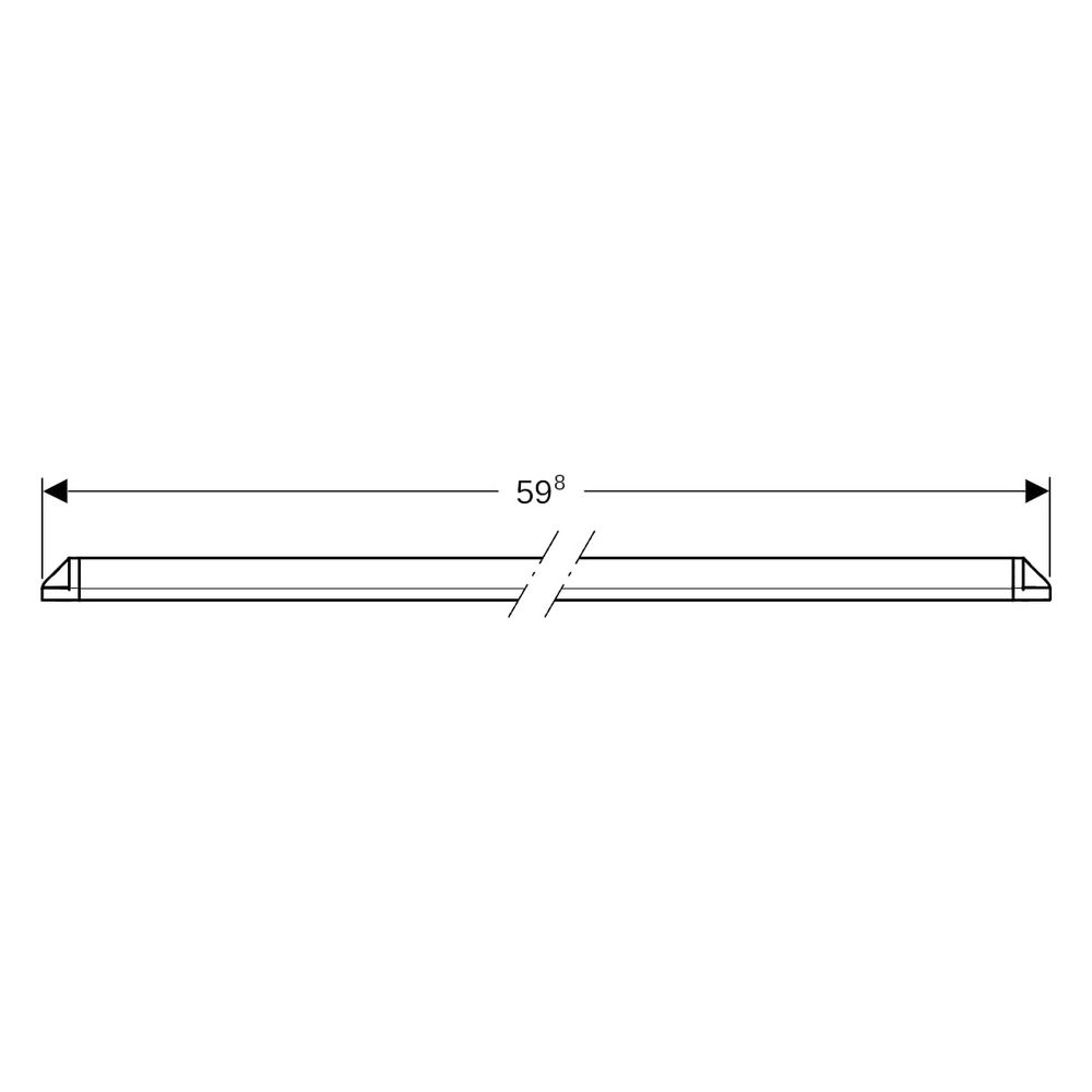 Geberit Steckdosenelement mit ComfortLight-Modul für Unterschränke mit Breite 75-90... GEBERIT-505093002 4025410630780 (Abb. 13)