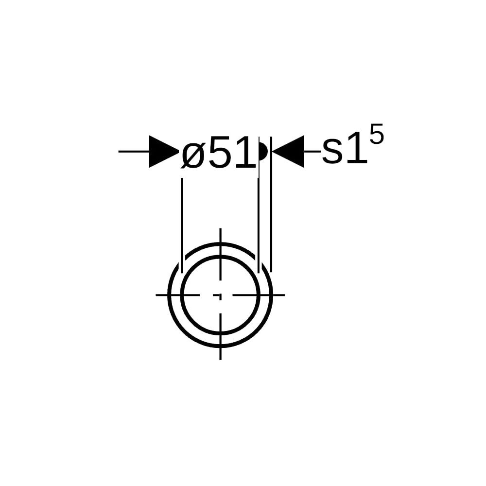 Geberit Mapress Edelstahl Rohrnippel Außendurchmesser 54mm... GEBERIT-32056 4024723320562 (Abb. 7)