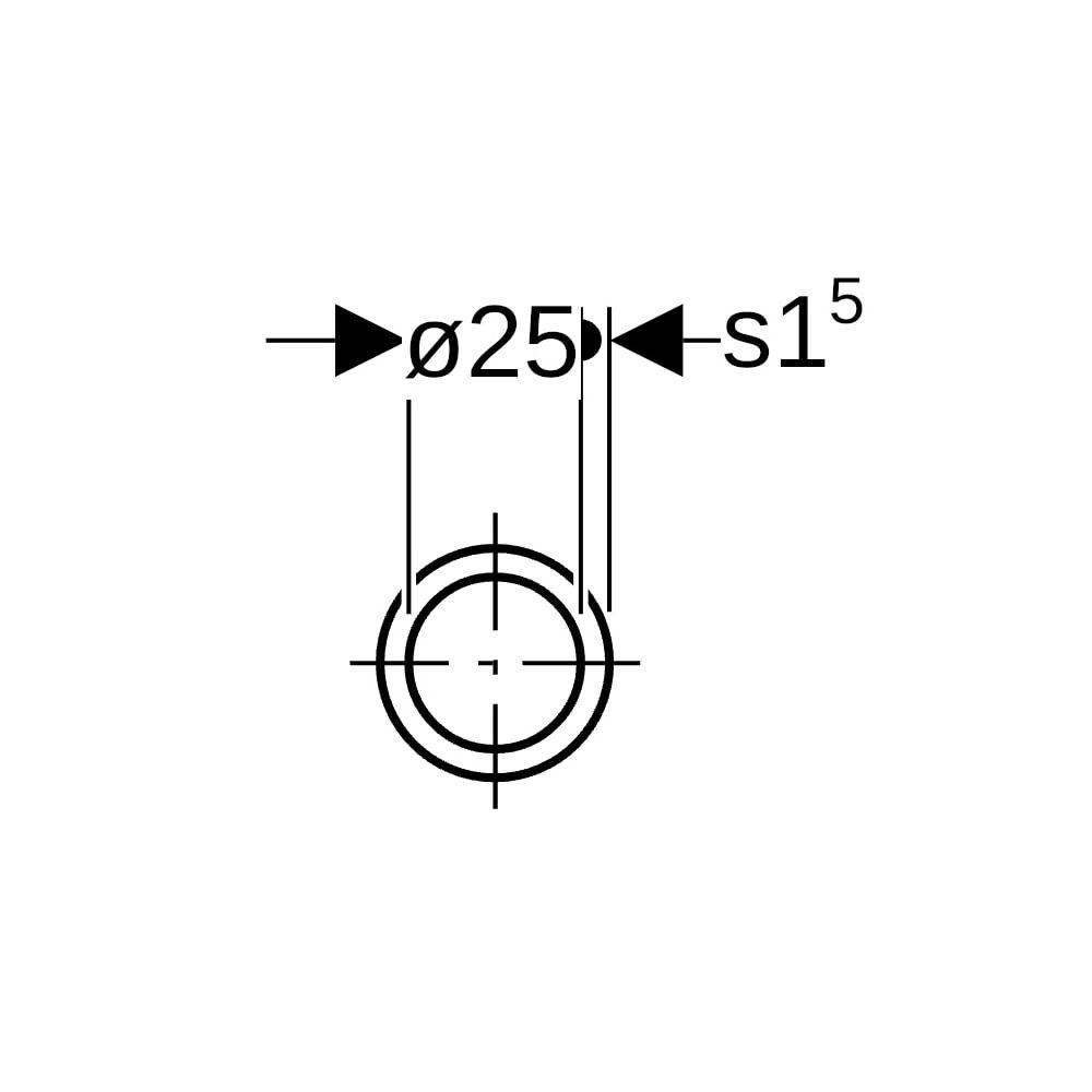 Geberit Mapress C-Stahl Rohrnippel außen verzinkt Außendurchmesser 28mm... GEBERIT-22053 4024723220534 (Abb. 7)