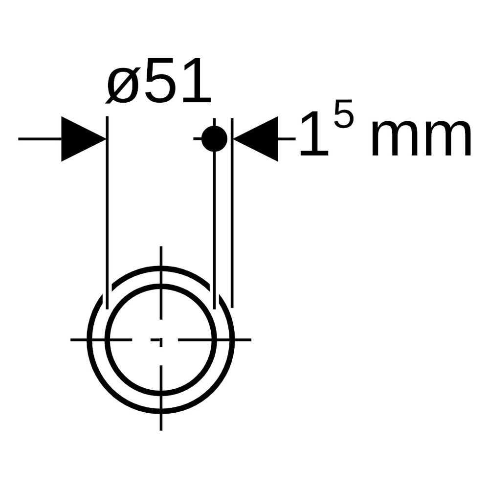 Geberit Mapress C-Stahl Rohrnippel außen verzinkt Außendurchmesser 54mm... GEBERIT-22056 4024723220565 (Abb. 10)