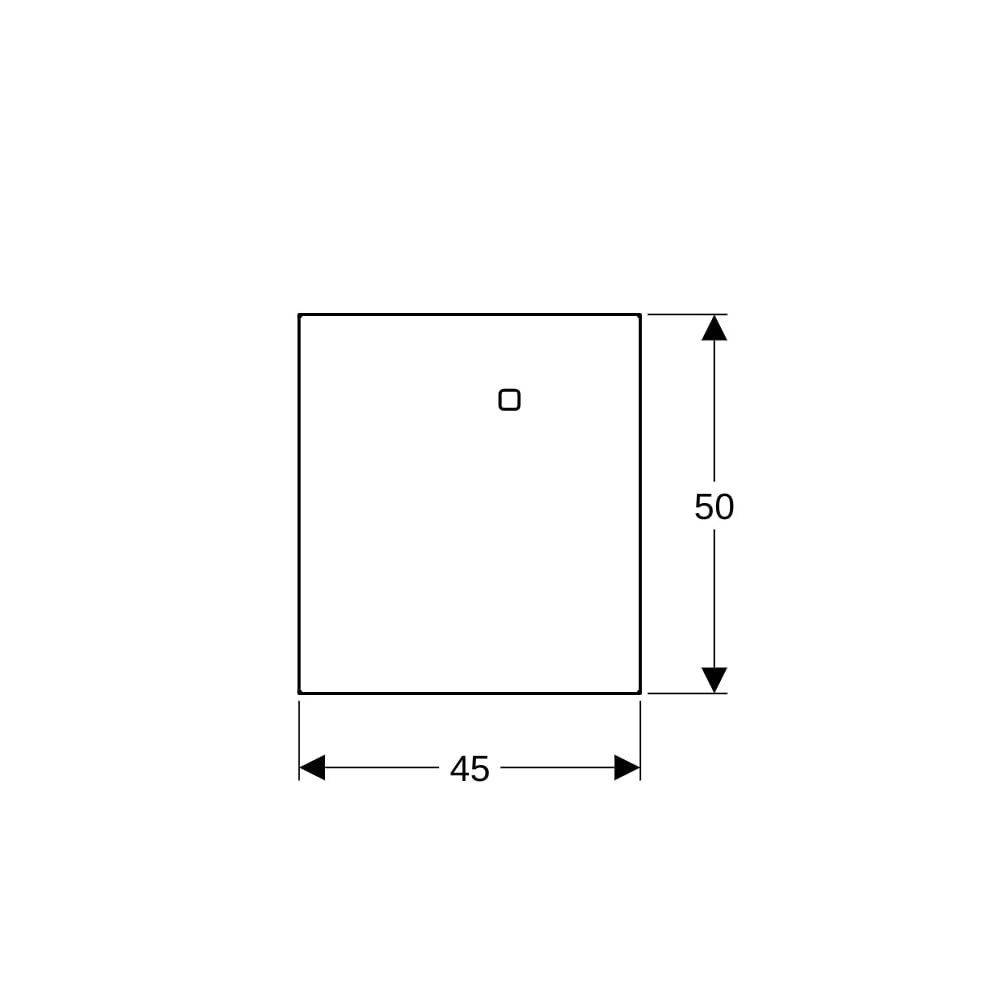 Geberit Abdeckung für Hygienespülung verkehrsweiß... GEBERIT-616221IH1 4025416551911 (Abb. 6)