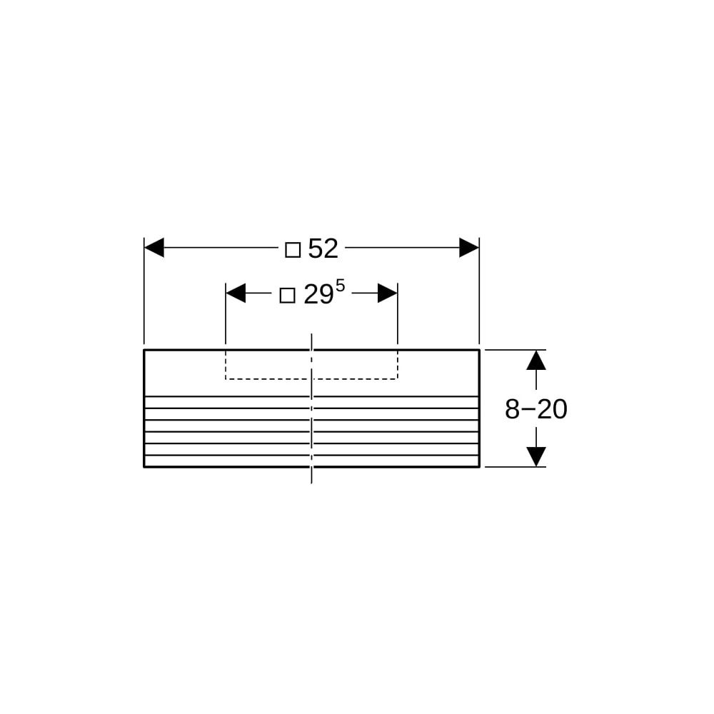 Geberit Pluvia Wärmedämmung Außendurchmesser 56mm... GEBERIT-359123001 4025410163073 (Abb. 5)