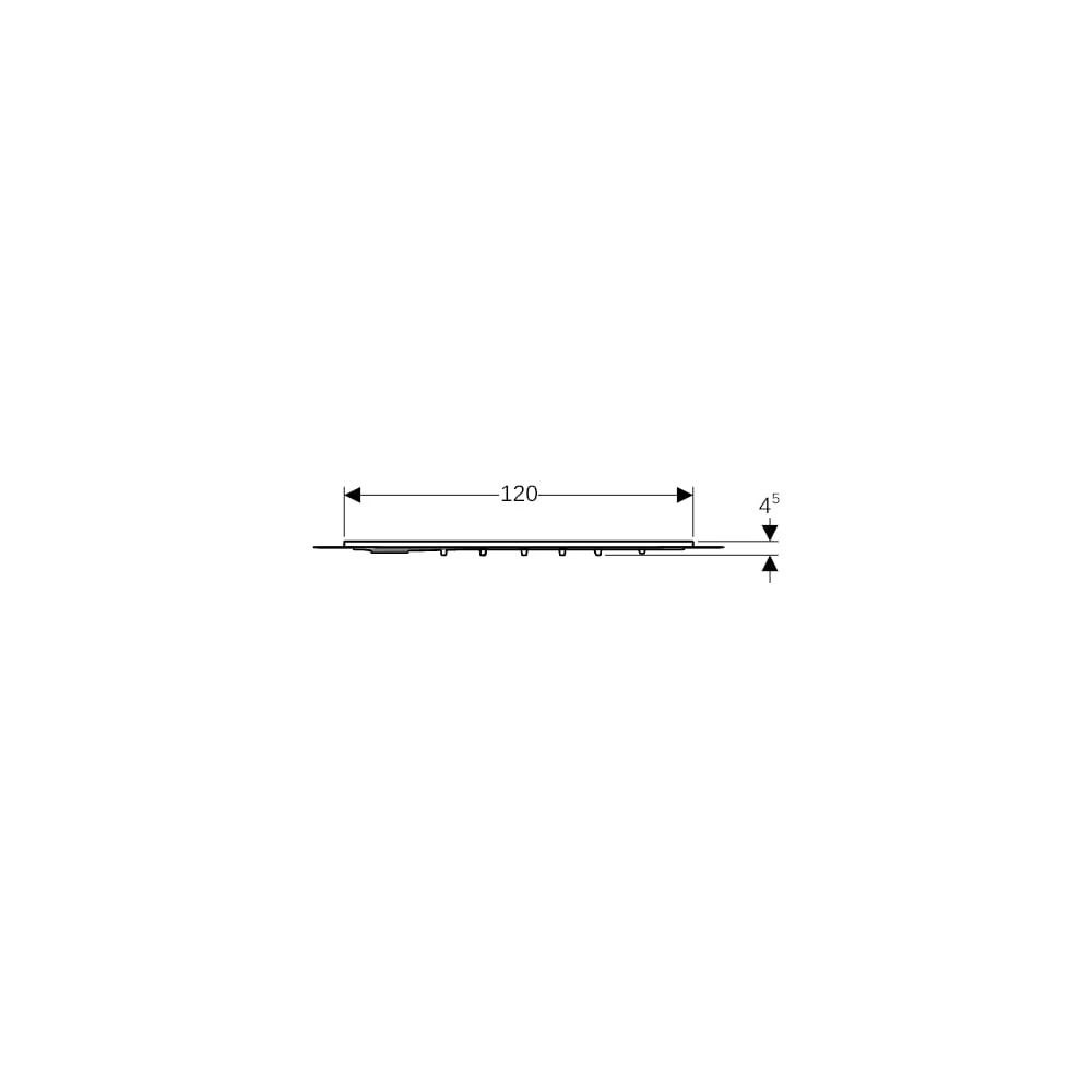Geberit Setaplano Duschfläche rechteckig 120x80cm... GEBERIT-154264111 4025416644835 (Abb. 7)