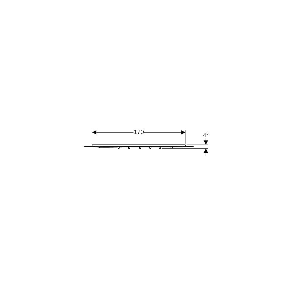 Geberit Setaplano Duschfläche rechteckig 170x90cm... GEBERIT-154278111 4025410771018 (Abb. 7)