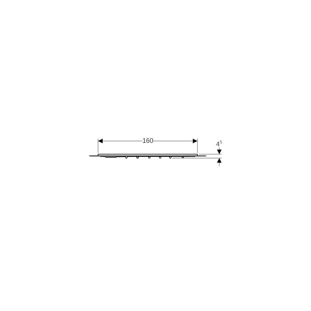 Geberit Setaplano Duschfläche rechteckig, 160x100cm... GEBERIT-154286111 4025410773258 (Abb. 7)