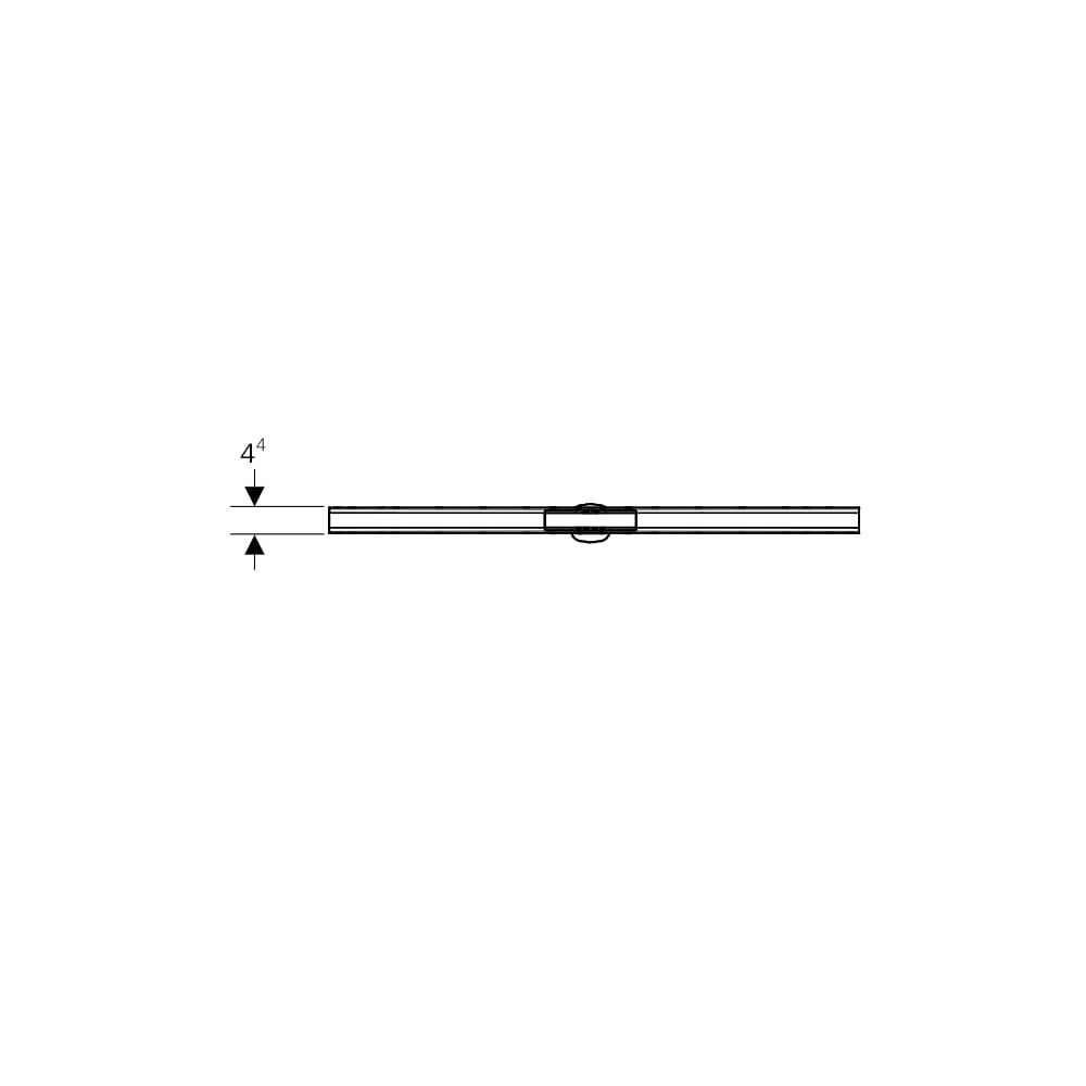 Geberit CleanLine 80 Duschrinne, Länge 30-90cm, Champagne/poliert, beschichtet, Cham... GEBERIT-154440391 4025410736420 (Abb. 8)