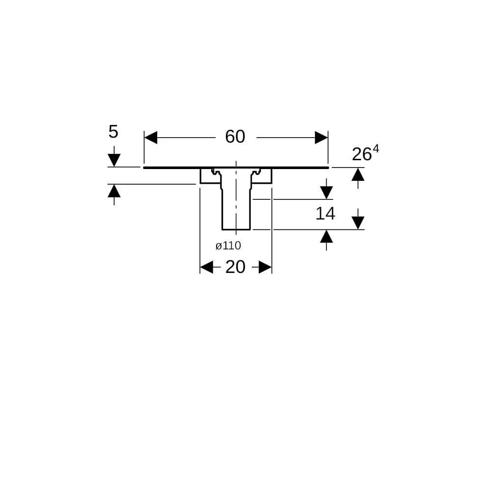 Geberit Dampfsperrenanschluss Außendurchmesser 110mm... GEBERIT-359147001 4025416585374 (Abb. 5)