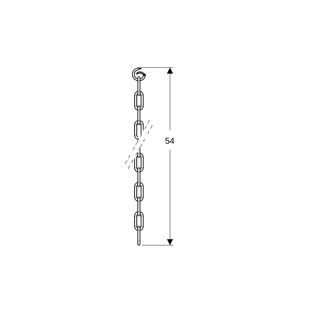 Geberit Ablaufkette für Rohbauset CleanLine Duschrinne stockwerksdurchdringend... GEBERIT-154319001 4064746027123 (Abb. 4)