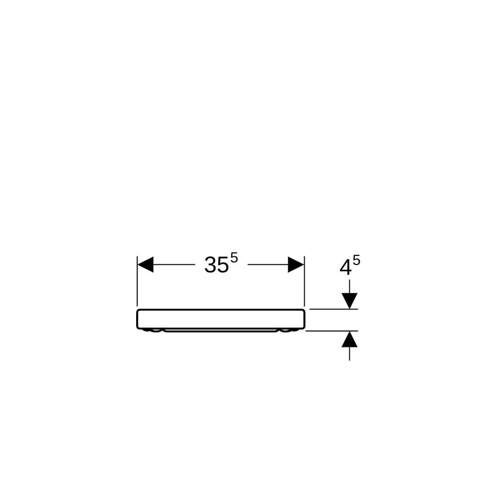 Geberit Renova Plan WC-Sitz Befür von oben, Absenkautomatik, o. Quick-Release-Scharn... GEBERIT-573085000 4022009284768 (Abb. 9)