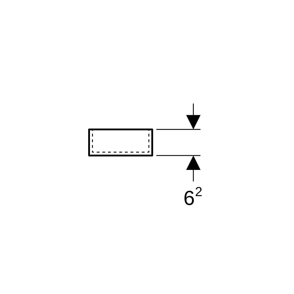 Geberit Xeno2 Schubladeneinsatz, H-Unterteilung, für obere Schublade, 32,3x6,2x15cm,... GEBERIT-500526001 4025416608615 (Abb. 9)