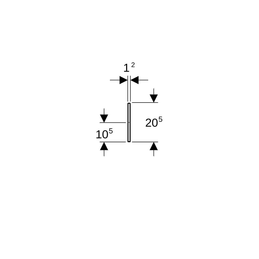 Geberit Bambini Dekorblende Front, für Spiel-, Waschlandschaft, für 3 Waschtischarma... GEBERIT-430310016 4022009336726 (Abb. 6)