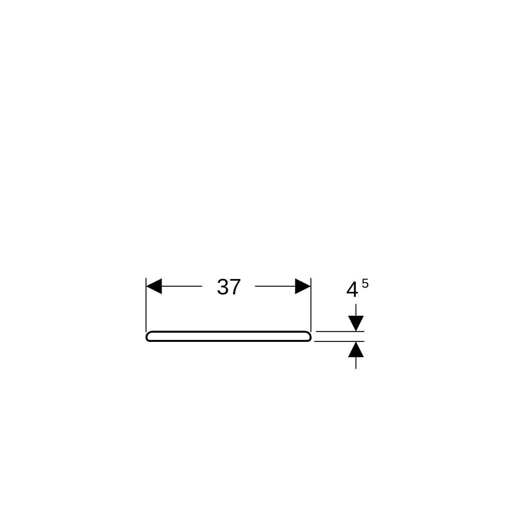 Geberit Renova WC-Sitz oval, Befestigung von unten Absenkautomatik nein, Befestigung... GEBERIT-572165068 4022009265217 (Abb. 9)