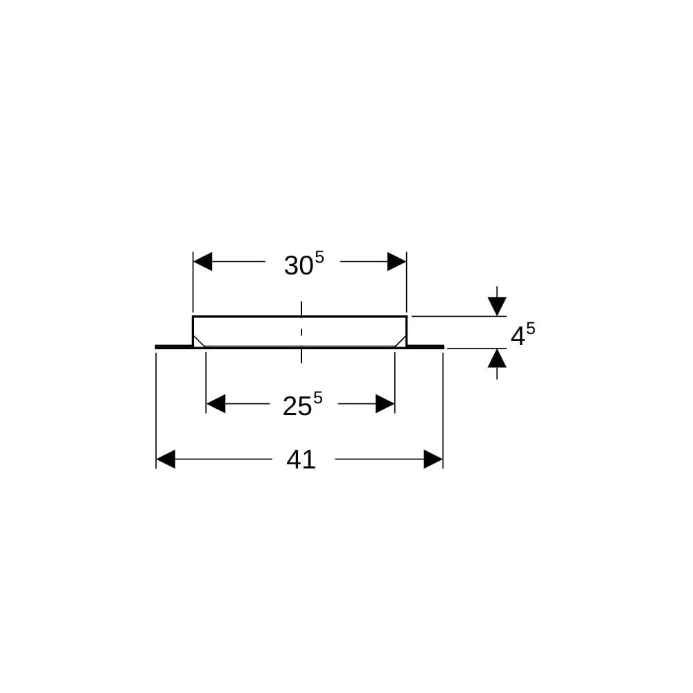 Geberit Notüberlauf für konventionellen Dachwassereinlauf... GEBERIT-358043001 4025416211471 (Abb. 5)