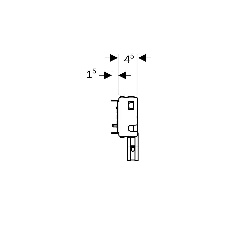 Geberit GIS Set Waschtisch für Standarmatur... GEBERIT-461430001 4025416500759 (Abb. 7)