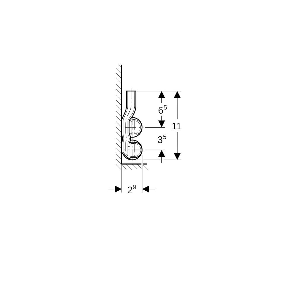 Geberit Mapress Kupfer Set Anschluss-T-Stück für Vor-/Rücklauf Außendurchmesser 18mm... GEBERIT-24006 4024723240068 (Abb. 7)