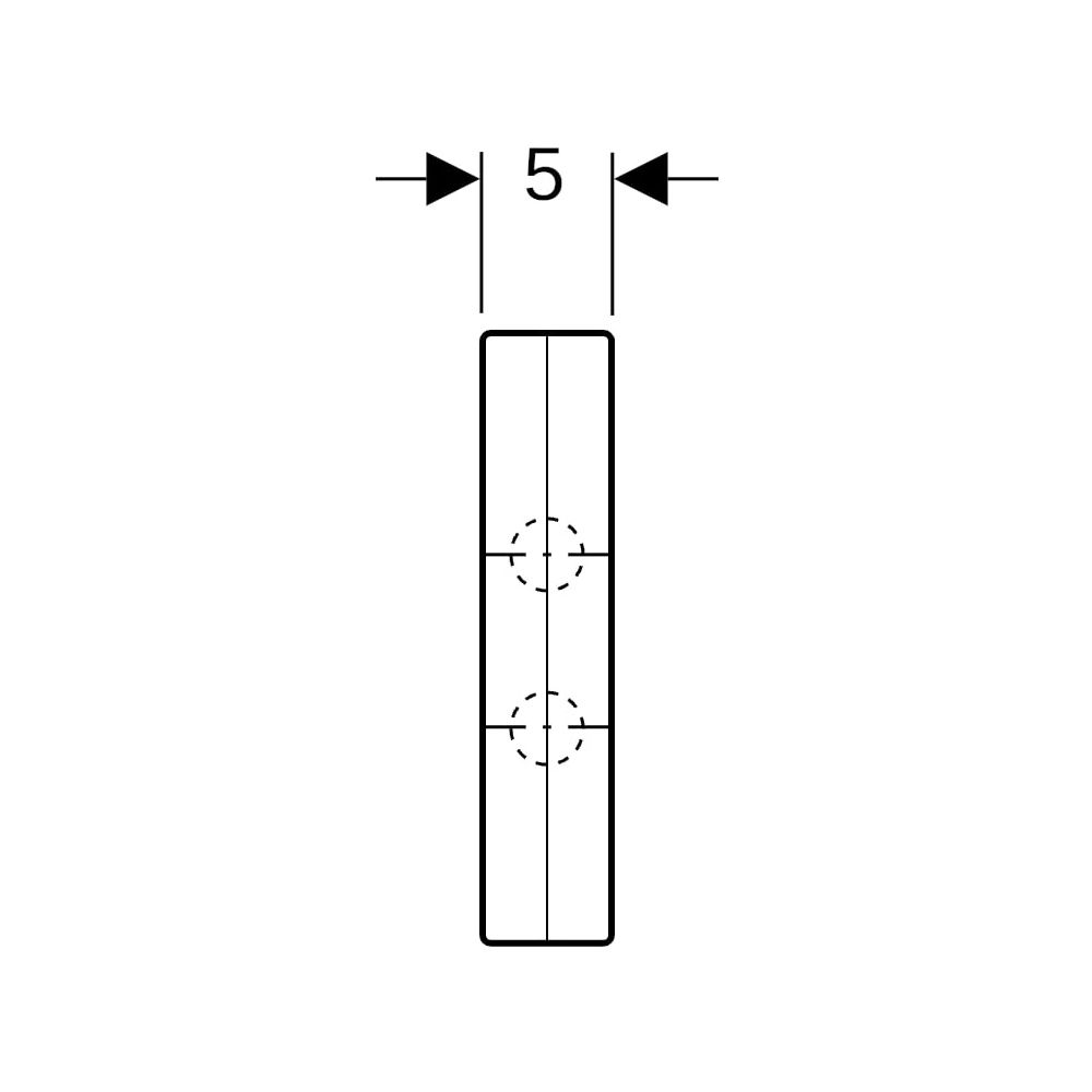 Geberit Mepla Kreuzungs-T-Stück mit Dämmbox, CW617N, D 26mm, D1 16mm, D2 26mm... GEBERIT-613314005 4025416678816 (Abb. 10)