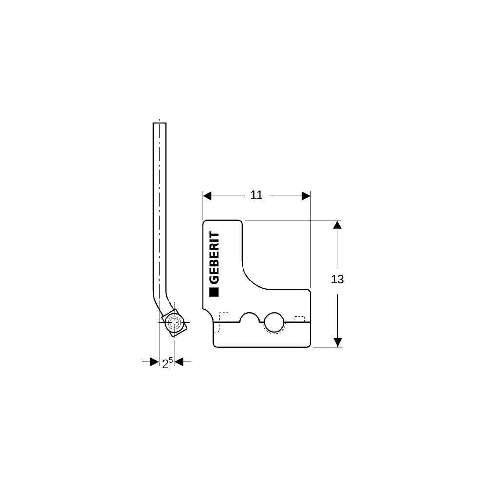 Geberit Mepla Metallrohr-Anschluss-T-Stück, Dämmbox, Anschlussverschraubung für Euro... GEBERIT-612362227 4025410584694 (Abb. 7)